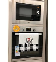 Valerine Life Noel Toplu Mutfak Kurulama ve Fırın Beyaz El Havlusu Pamuklu 30x50cm 2 Adet