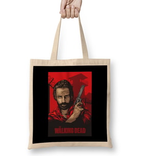 The Walking Dead Rick Grimes Bez Çanta Uzun Saplı