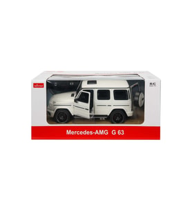 Sunman 1:14 Mercedes Benz G63 Amg Işıklı Uzaktan Kumandalı Araba-Beyaz