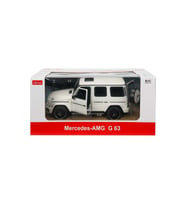 Sunman 1:14 Mercedes Benz G63 Amg Işıklı Uzaktan Kumandalı Araba-Beyaz