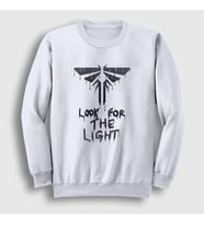 Presmono Unisex Beyaz Look For The Light The Last Of Us Sweatshirt 522893tt (Beyaz)