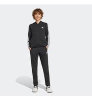 adidas JD6505 J 3S FT TS 220 Çocuk Eşofman Takımı (Siyah)