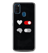 Samsung M21 M22 M23 M30 M31S M32 Kılıf Desenli Silikon Love Brain 1722