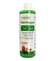 Purele Dermapet Kedi Köpek Şampuanı 3in1 Plus 450 ml