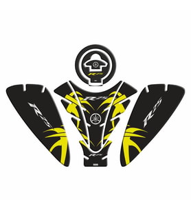 Yamaha R25 2019 - 2024 Uyumlu Tank Pad Set 008