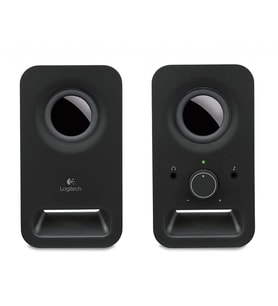 LOGITECH 980-000814 Z150 6W 1+1 Kulaklık Jaklı Kompakt Stereo Speaker (Siyah)(1923)