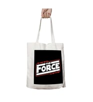 Star Wars Güç Benimle iki Tarafı Kalıcı Baskılı Yıkanabilir Çanta