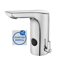 Eca Luna Krom Fotoselli Lavabo Bataryası Elektrikli 108108052