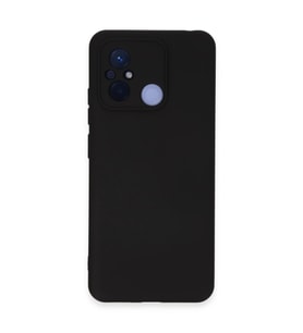 Xiaomi Redmi 12c Kılıf Nano İçi Kadife Silikon - Siyah