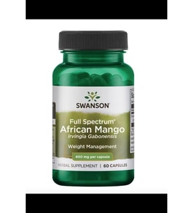 Swanson Full Spectrum African Mango Irvingia Gabonensis 400mg 60 Capsul.Usa Menşei.3729 (Renksiz)