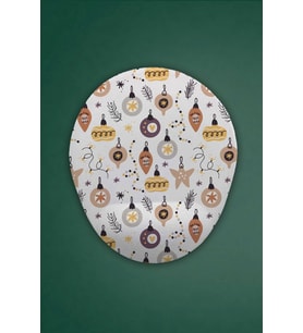Yılbaşı Temalı Bilek Destekli Mouse Pad