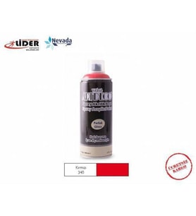 ARTDECO AKRİLİK SPREY BOYA 400 ML KIRMIZI Y-400-340 ÜCRETSİZ KARG