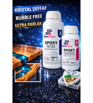 Ultra Şeffaf Hobi Epoksi 750 gr Ekstra Parlak Hobi,ahşap,tepsi,magnet Yapımı Için (SÜRPRİZ HEDİYE)