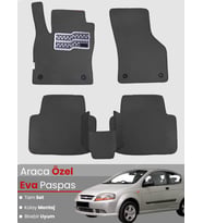 CHEVROLET KALOS (2005-2011) Uyumlu EVA Paspas Tam Set–Araca Özel,Su Geçirmez,Kolay Montaj
