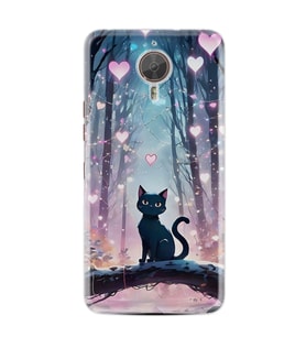 GM5 Plus Kılıf HD Resim Baskılı Love Cats Tree StKd -050