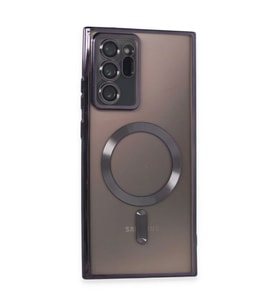 Samsung Galaxy Note 20 Ultra Kılıf Kross Magneticsafe Kapak - Mor