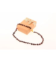 Lal (Granat) Natural Kesim Doğal Taş Kolye M222