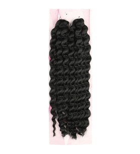 Nice Bulk Afro Su Dalgası Saç - Siyah