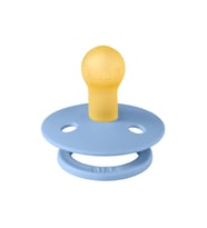 Bibs  Colour Kauçuk Emzik - Sky Blue 0-6 Ay