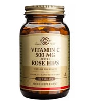 Solgar Vitamin C with Rose Hips 500 mg 100 Tablet