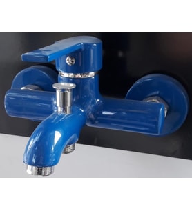 KERASUS RUBY SERİSİ - MİX BANYO BATARYASI ( R03 MAVİ ) 35Ø