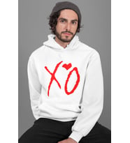 The Weeknd XO Rapper Baskılı Unisex Oversize Şarkıcı Hoodie