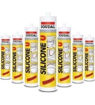 Soudal Şeffaf Silikon 280 gr 30 Adet Hr 1757