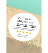 Paketleme Teşekkürler Etiketi Kargo Ambalaj Etiketi - 3x3cm 96 Adet