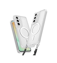 Samsung Galaxy S24 Fe Kılıf Enka Magsafe Silikon Kılıf - Şeffaf