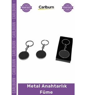 Özel Üretim Lüks Şık Tasarım Kaliteli Dayanıklı Promosyon Hediyelik Lazer Metal Anahtarlık Füme