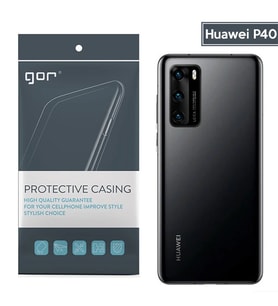 Northcity Huawei P40 Kamera Korumalı Silikon Kılıf - Ultra İnce Darbeye Dayanıklı Telefon Kılıfı