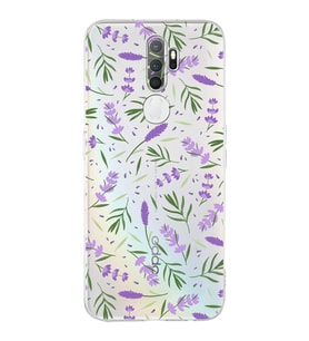 PrintiFy Oppo A5 2020 ile Uyumlu Water Color 3  Kamera Korumalı Şeffaf  Kılıf