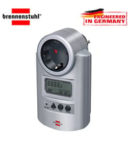 Brennenstuhl Primera-Line Watt Ve Akım Ölçer Pm 231 E Priz (Gri)