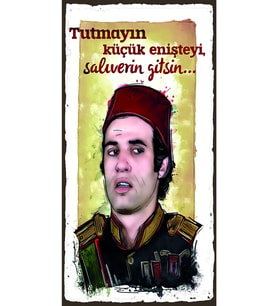 Türk Sineması Yeşilçam Özel Kolleksiyonu Tasarım Ahşap Poster