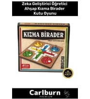 Premium Eğitici Zeka Geliştirici Öğretici Eğlence Aile Parti Ahşap Kızma Birader Kutu Oyunu