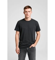 Erkek %100 Pamuk Basic T-shirt