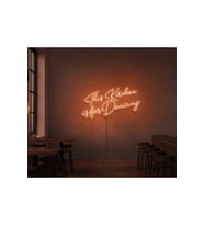 This Kitchen is for Dancing Yazılı Neon Tabela