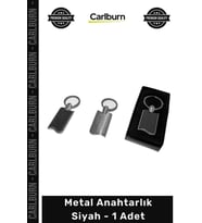 #Anahtarlık Şık Tasarım Dayanıklı Paslanmaz Çelik Lazer Baskı Kaliteli Lüks Metal Anahtarlık Siyah -