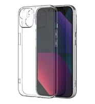 Lexroo iPhone 14 Plus Kılıf Şeffaf Sert PC Vayt Kılıf - Renksiz