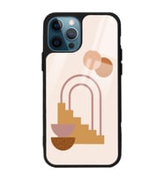 iPhone 13 Pro Nude Stairs Tasarımlı Glossy Telefon Kılıfı