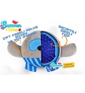 Pet Luxe Spiky 3 In 1 Köpek Peluş Oyuncak