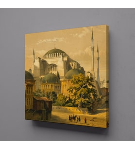 CAMİ KANVAS TABLO 25x25cm (Karışık)