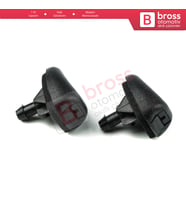 Peugeot 207 306 307 308 Expert 3008 Citroen C3 C4 Jumpy Saxo Xsara için Ön Cam Su Fıskiye Set 6438V8