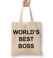 World's Best Boss Bez Çanta Uzun Saplı