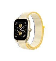 Mey İthalat® Watch 22Mm Hasırlı Cırtcırtlı Kordon - Beyaz