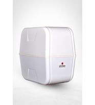 LG CHEM Membran Su Arıtma Tezgah Altı Kapalı Kasa 12 Aşamalı 5 Filtre Lüks Musluk 8 Litre Tank (Beyaz)