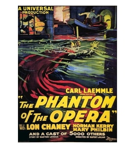 Phantom Tablo Ahşap Poster Dekoratif