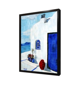 Santorini Çerçeveli Mdf Tablo