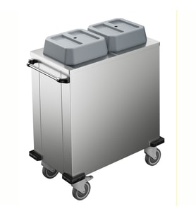 Electrolux Professional T24N300A2 Tabak Arabası, 2 Silindirli, Nötr, Tabak Çapı 180-300mm ,341185
