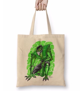 Reptile Bez Çanta Uzun Saplı